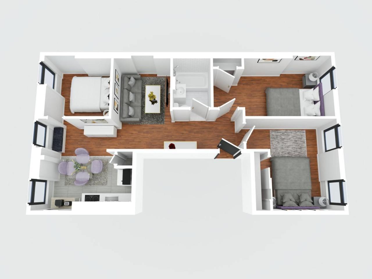 Pangsapuri Purple Paradise Nomad 3bd Near Nyc Attractions